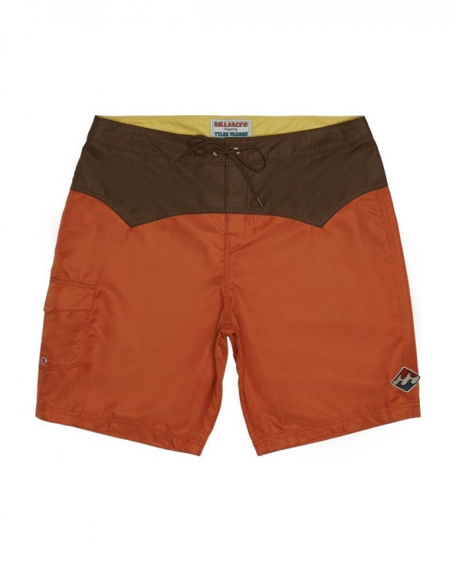 Boardshorts BILLABONG Western - burnt orange - Velikost: 34