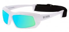 Slnečné okuliare OCEAN Paros - white / blue lens