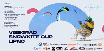 Visegarad Snowkite Cup 2022 - Lipno Snowkite Challenge