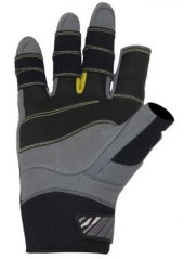 Detské letné rukavice GUL Code Zero 3-prsté GL1241 - čierne/žlté