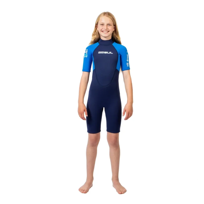 GUL G-Force Natur Shorty 3/2mm Junior's Wetsuit GF3307 - navy