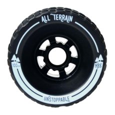 Longboard kolečka MBS All terrain 100mm - černá