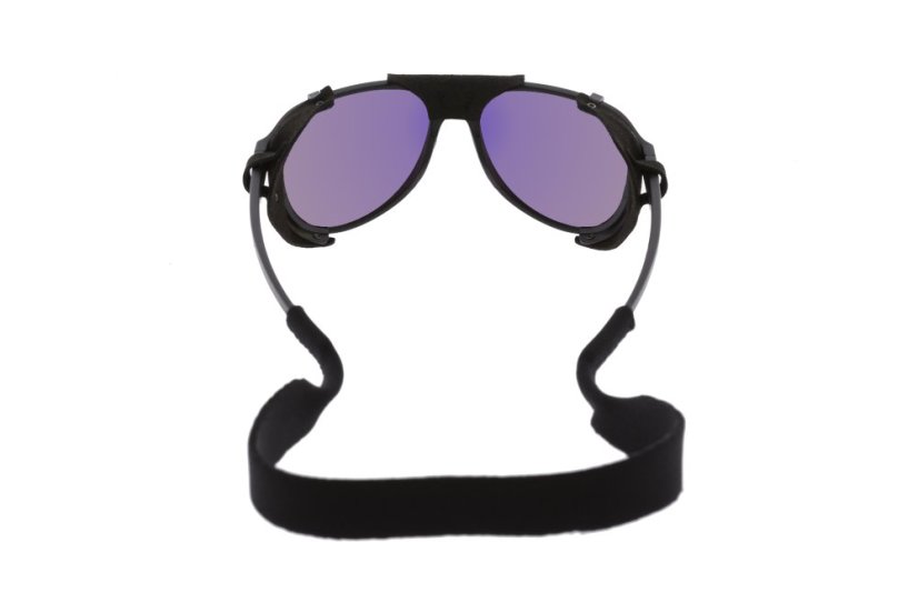 Sunglasses OCEAN MAUI Black / revo blue lens