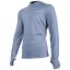 Men's lycra PROLIMIT UV Hoodie LS - blue