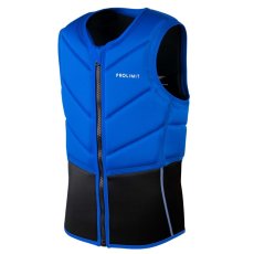Impact Vest PROLIMIT Fusion Slider Half Padded FZ - blue/silver