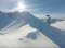 Snowkite touring FPV
