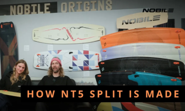 How the split kiteboard NOBILE NT5 2026 is made