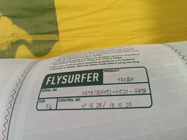 Wing-surfer FLYSURFER TAO RH 5,2m