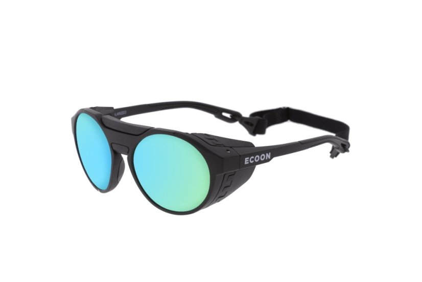 Sunglasses OCEAN Rodas Black / blue revo lens
