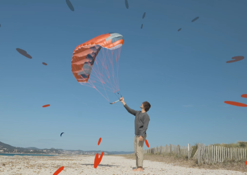 POW Academy - základy parawingu - ovládanie