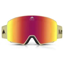 Snow glasses NANDEJ Mount - Sand/Red