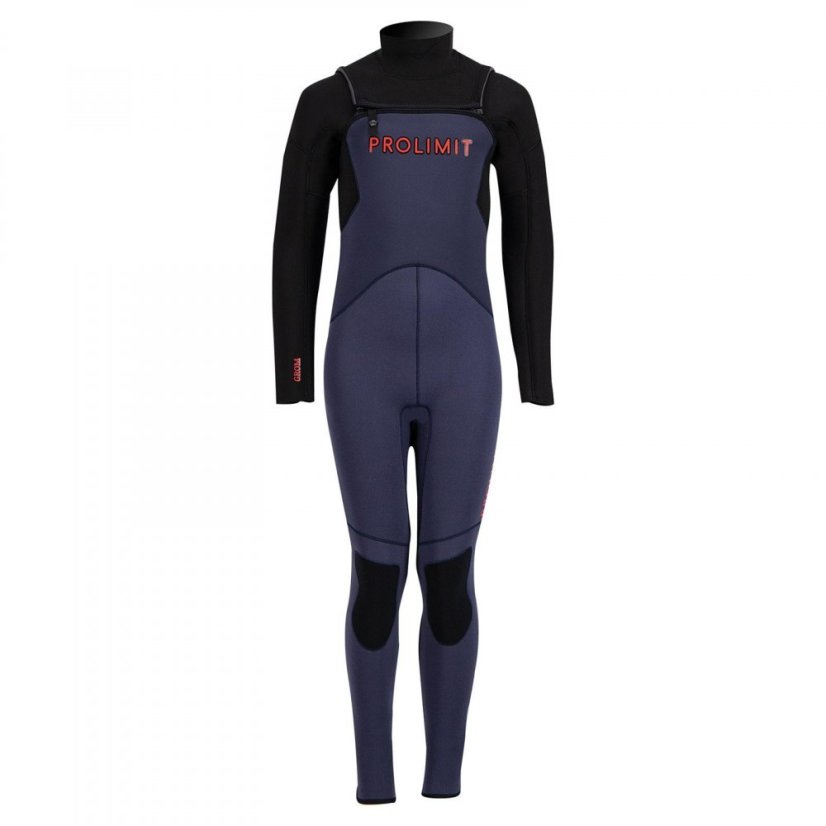 Dětský neopren 5/3 PROLIMIT Steamer Freezip - modrý/červený - Dětská velikost: JXXXL