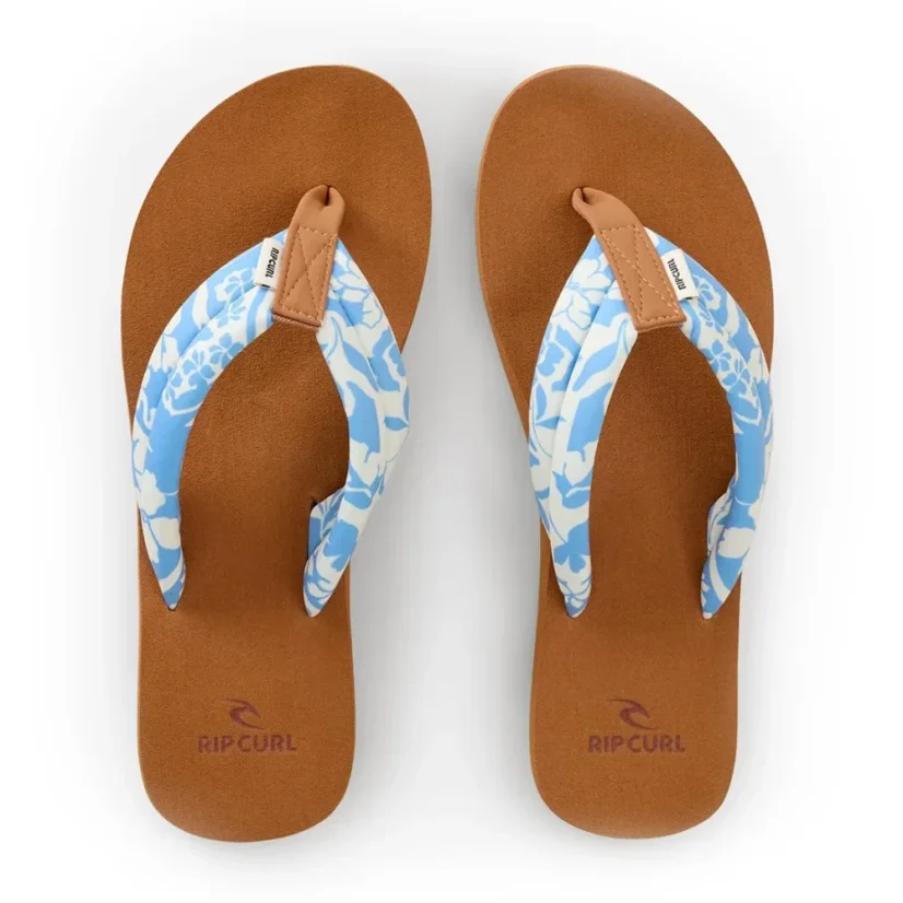 Flip flops RIP CURL Freedom Plush Bloom - Sky Blue