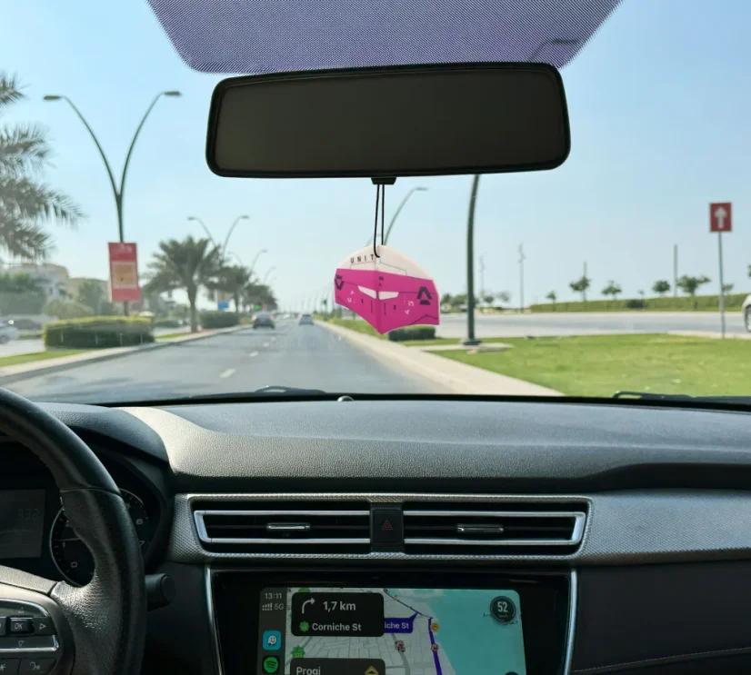 Car Air Freshener wing Duotone Unit 2025 - pink