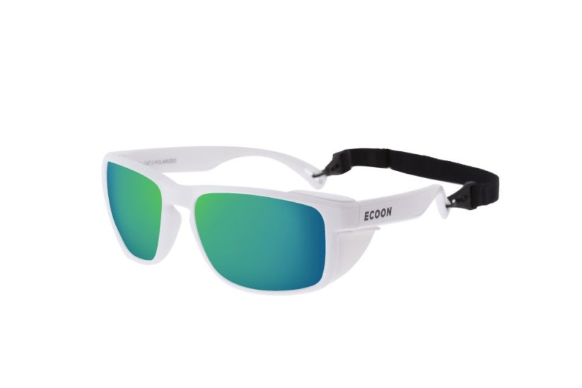Sluneční brýle OCEAN Le Morne - White / revo green lens