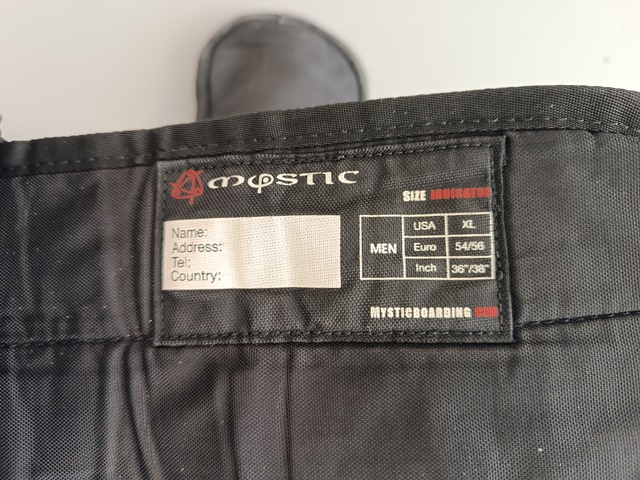 Bedrový kite trapéz Mystic CODE01  veľ. XL