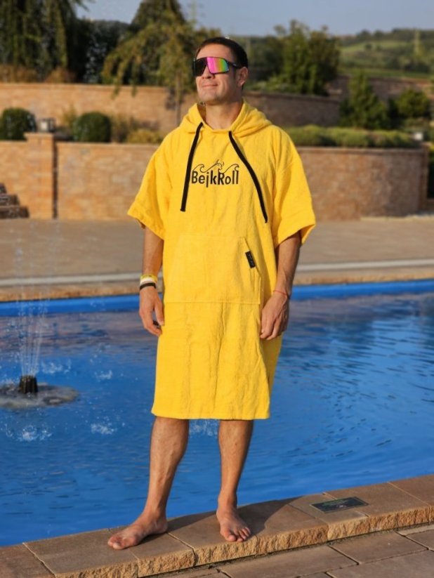 Pončo BejkRoll Wave Master - žlté