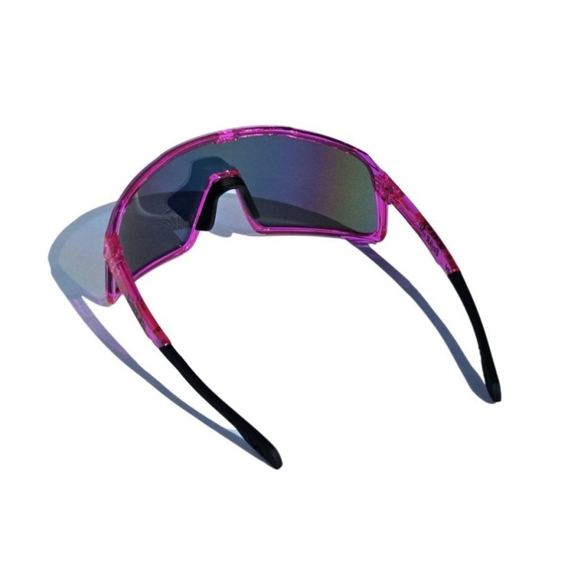 Sunglasses BejkRoll Champion Revo - transparent purple