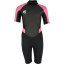 Detský neoprén 3 mm GUL G-Force Shortie GF3308 - ružový - Detská veľkosť: JXL