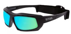 Sunglasses OCEAN Paros - black / blue lens