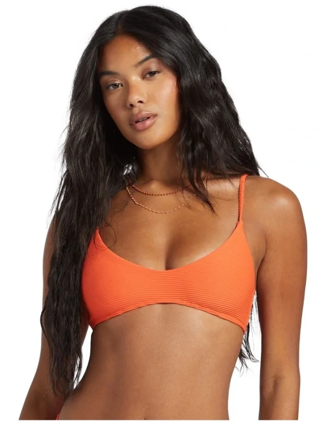 Horný diel plaviek BILLABONG Tanlines Bralette - Coral Craze - Veľkosť: S