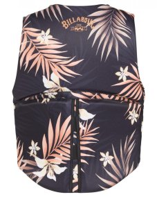 Nárazová a záchranná vesta Billabong Tropic Wake Vest - Black Tropic