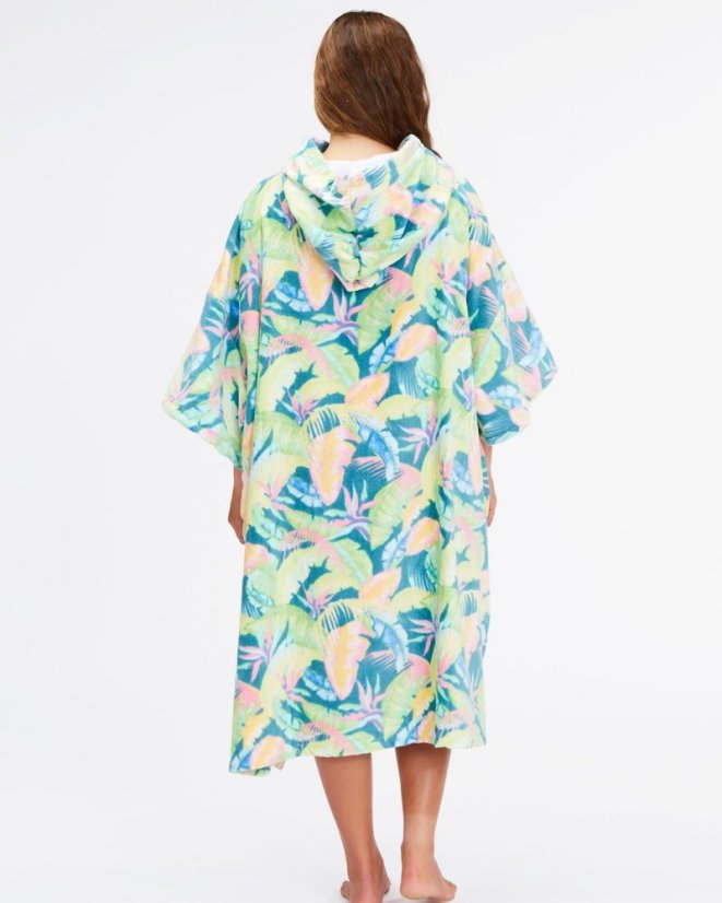 Poncho BILLABONG Wmns Hooded Towel - Marine Tropic