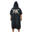 NAISH Skull Poncho - Black
