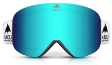 Snow goggles NANDEJ Vista - White/Ice blue