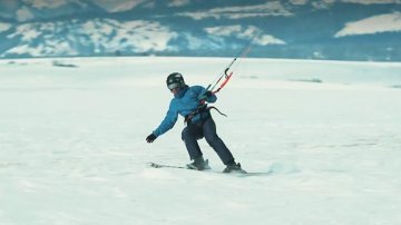 Extrémne v horách - SK snowkite dokument