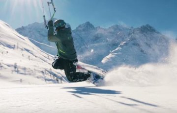 Chapter Snow - Flysurfer snowkite video