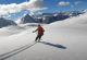 The Purple mountain lift - snowkite video