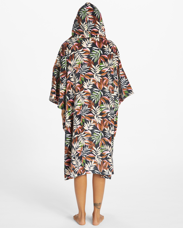 Poncho BILLABONG Wmns Hooded Towel - Black Sands