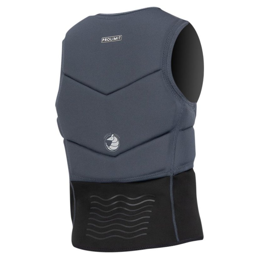 Impact Vest PROLIMIT Fusion Slider Half Padded FZ - black/gray