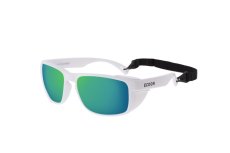 Sunglasses OCEAN Le Morne - White / revo green lens