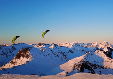 May the Wind Be With You - snowkite video