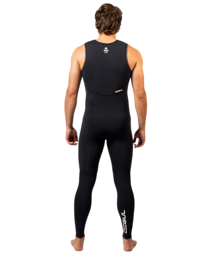 Pánský neopren 3 mm GUL Response Long John RE4313 - černý