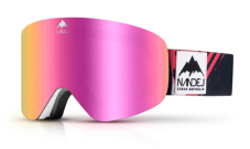 Snow goggles NANDEJ Vista - Color pink