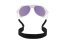 Sunglasses OCEAN MAUI White / revo blue lens