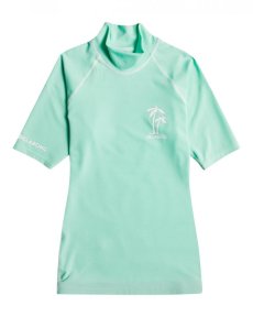 BILLABONG Logo SS Rashguard - Spearmint