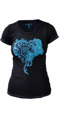 Dámska lycra GUL Rashvest SS RG0367 - čierna