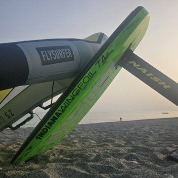 Krátké videjko z kite&wing tripu do Itálie