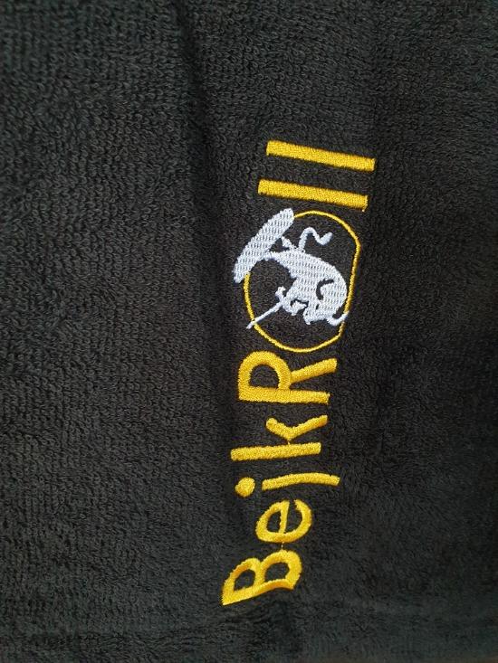 Pončo BejkRoll Master - červený meloun - Velikost: S