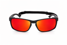 Slnečné okuliare OCEAN Le Morne - Black / revo red lens