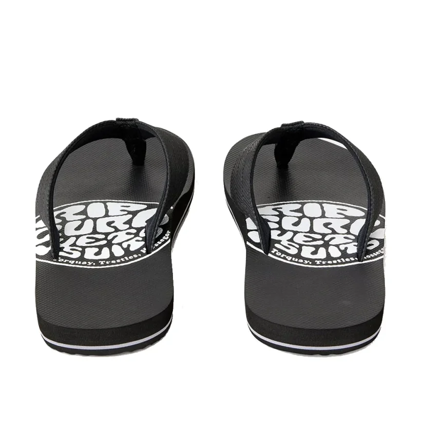 Flip flops RIP CURL Ripper Bloom Open Toe - black/white