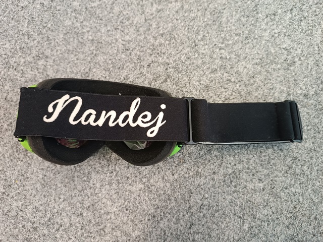 Ski goggles NANDEJ MNG - black/green
