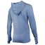 Men's lycra PROLIMIT UV Hoodie LS - blue