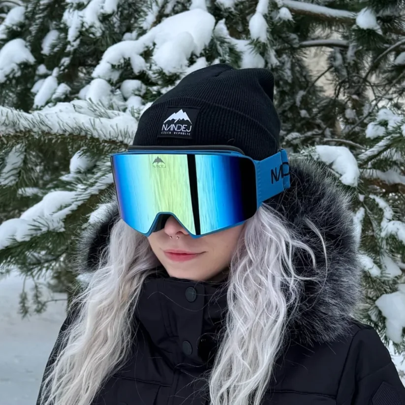 スノーボード Blue Rain Snow glasses NANDEJ Mount - Blue/Rain