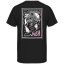 Tričko NAISH Loose Fit Wave Riders - Black