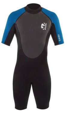 Junior's wetsuit 3mm GUL G-Force GF3307 short - blue